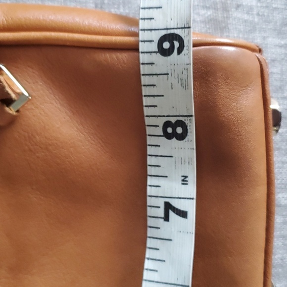 Rebecca minkoff tan leather crossbody bag purse - Picture 6 of 11